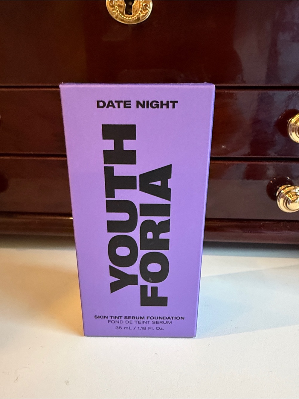 Youthforia Date Night Skin Tint Serum Foundation - 180 Light Neutral w/warm